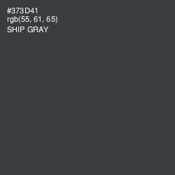 #373D41 - Ship Gray Color Image